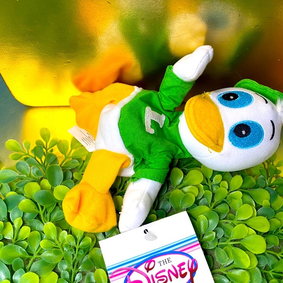 DISNEY EXCLUSIVE VTG 90s DONALD DUCK’S HUWEY LOUIE & DEWEY BEAN BAG PLUSH 7” - Picture 7 of 12